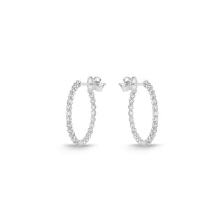 Memoire Aura Diamond Hoops Earrings CHHO45424248Y72000