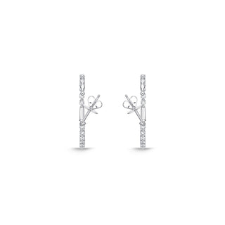 Memoire Aura Diamond Hoops Earrings CHHO45424248Y72000