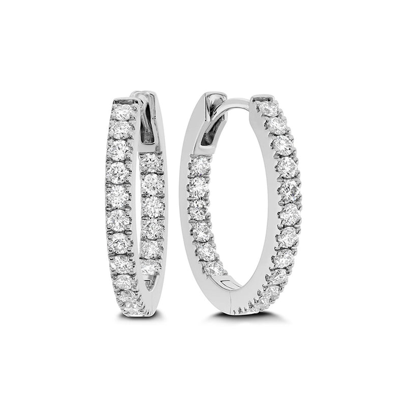 Memoire Oval Hoops Earrings CHHO48917168W72000