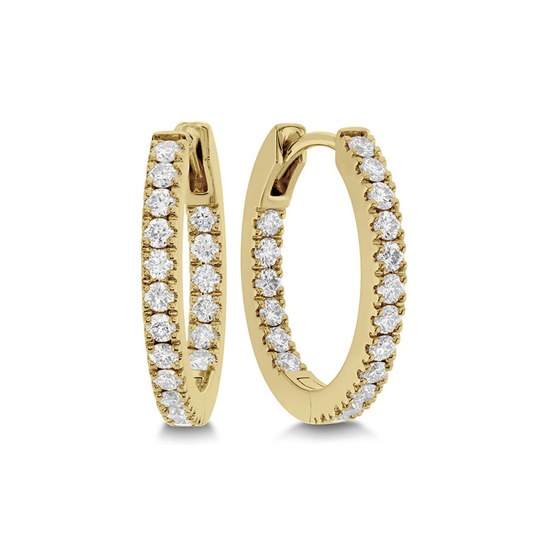 Memoire Oval Hoops Earrings CHHO48917168Y72000