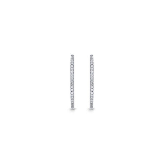 Memoire Oval Hoops Earrings CHHO12519238R72000