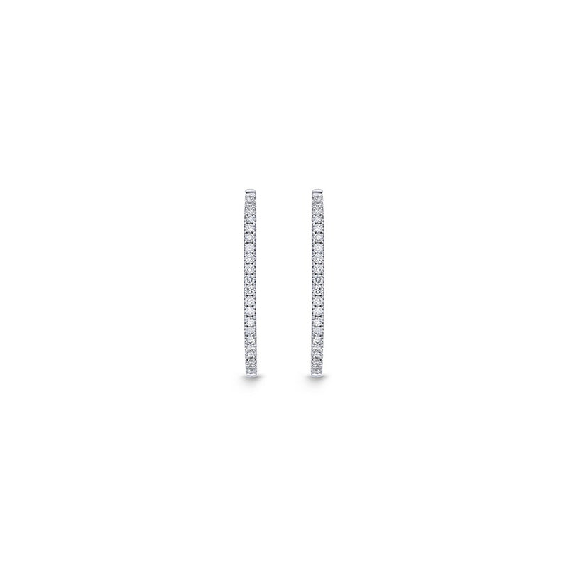 Memoire Oval Hoops Earrings CHHO12519238Y72000