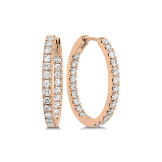 Memoire Oval Hoops Earrings CHHO49125218R72000