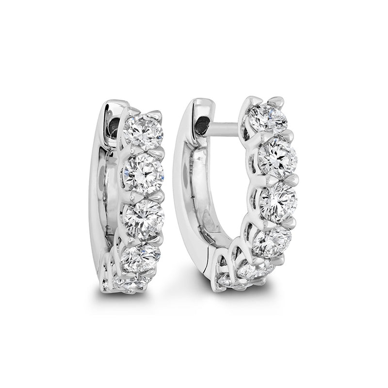 Memoire Pave Huggies Earrings CHHO27512128W72000