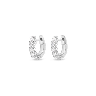 Memoire Pave Huggies Earrings CHHO27512128W72000