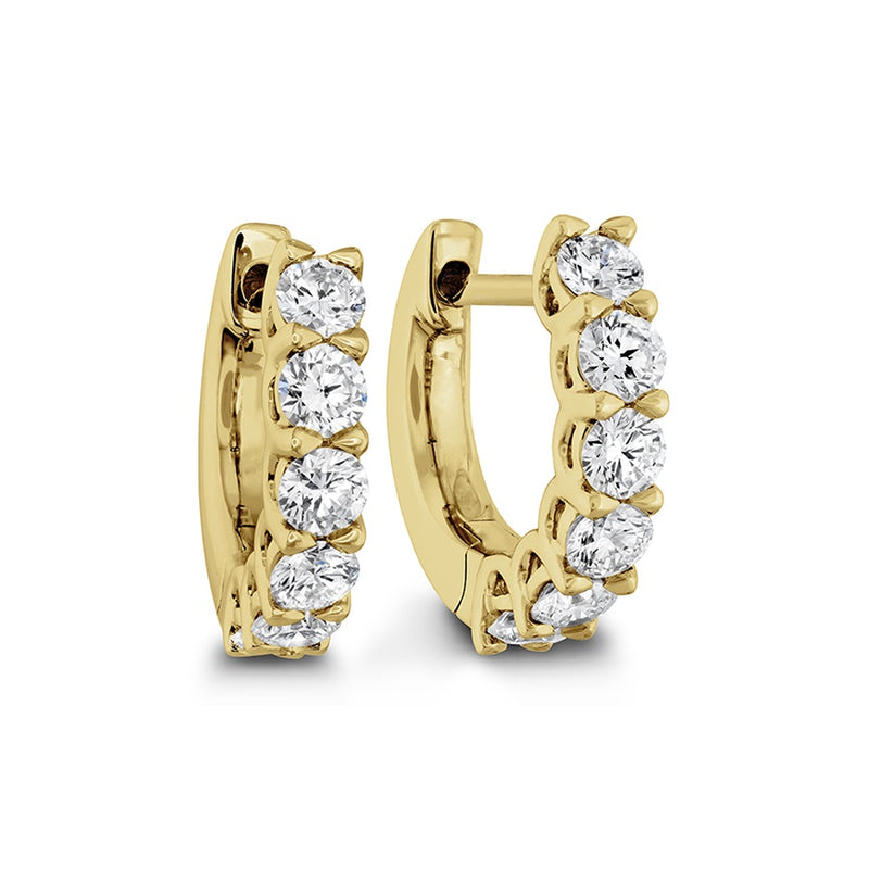 Memoire Pave Huggies Earrings CHHO27512128Y72000