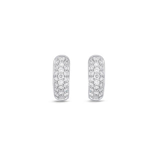 Memoire Pave Huggies Earrings CHHO37610108Y72000