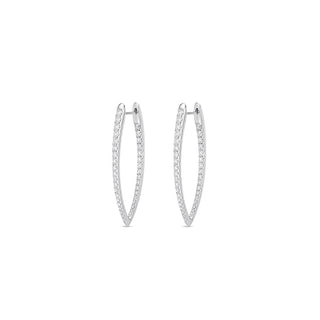 Memoire Imperial Diamond Hoops Earrings CHHO25040138W72000