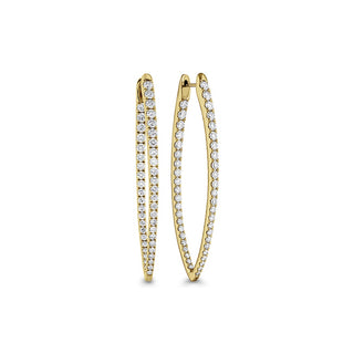 Memoire Imperial Diamond Hoops Earrings CHHO25155198Y72000