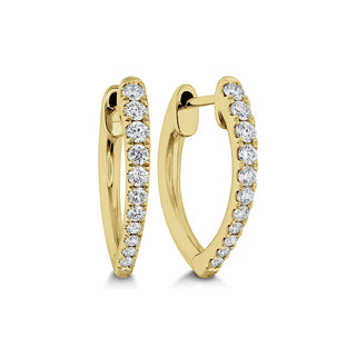 Memoire Imperial Diamond Huggies Earrings CHHO25516148Y72000