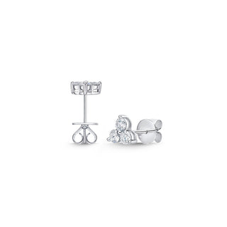Memoire Trinity Diamond Studs Earrings MESPB0100008R72000