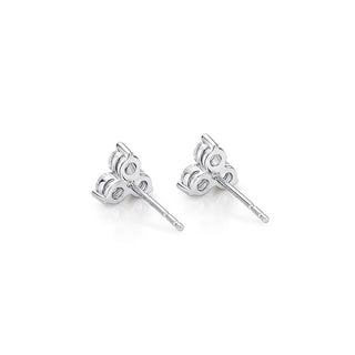 Memoire Trinity Diamond Studs Earrings MESPB0100008R72000