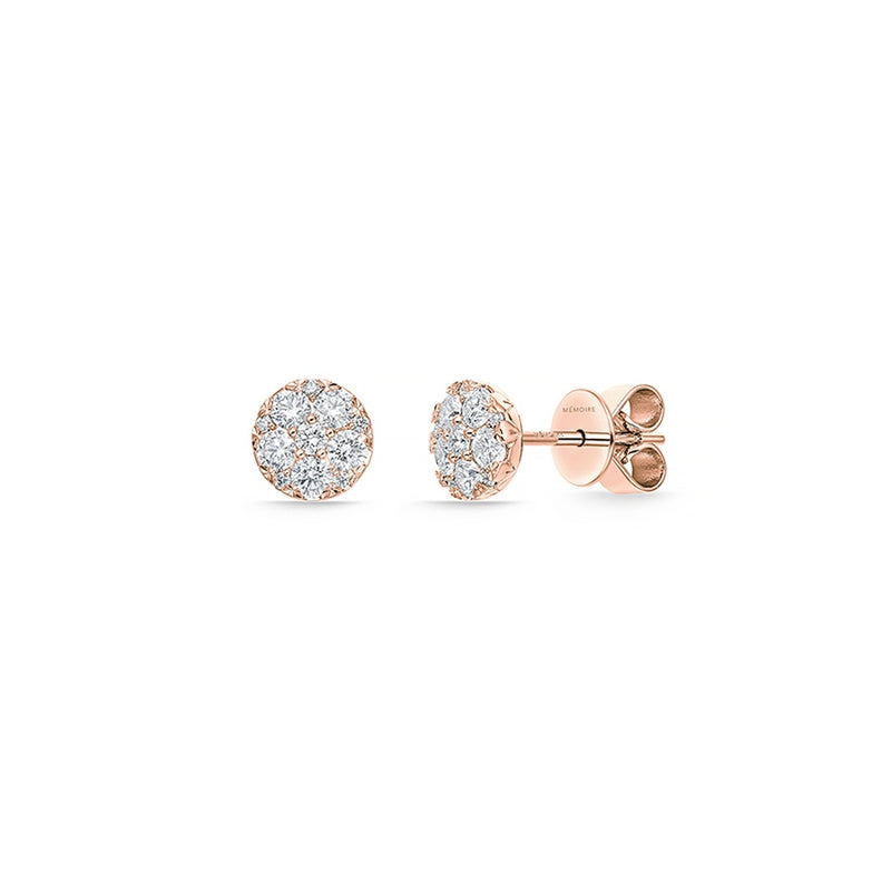 Memoire Harmony Studs Earrings FECU20100008R72000