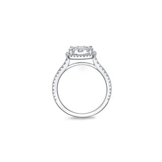 Memoire Bouquet Cushion Halo Engagement Ring FRBQ11770008B72000