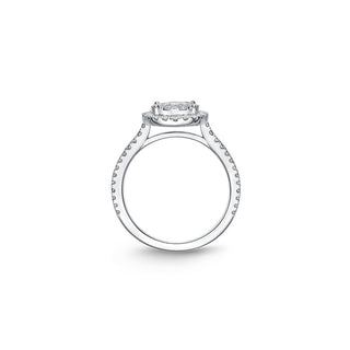 Memoire Bouquet Halo Engagement Ring FRBQ1017000PT72000
