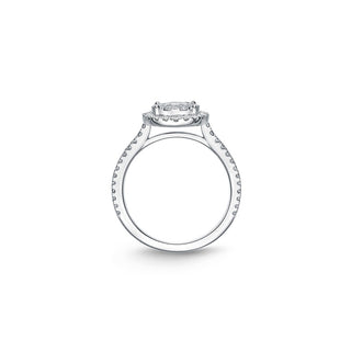 Memoire Bouquet Halo Engagement Ring FRBQ1017000PT72000
