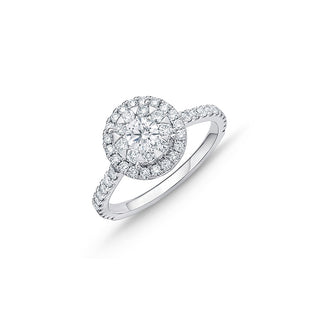 Memoire Bouquet Halo Engagement Ring FRBQ10170008W72000
