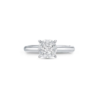 Memoire Bouquet Solitaire Engagement Ring FRBQ15665008B72000