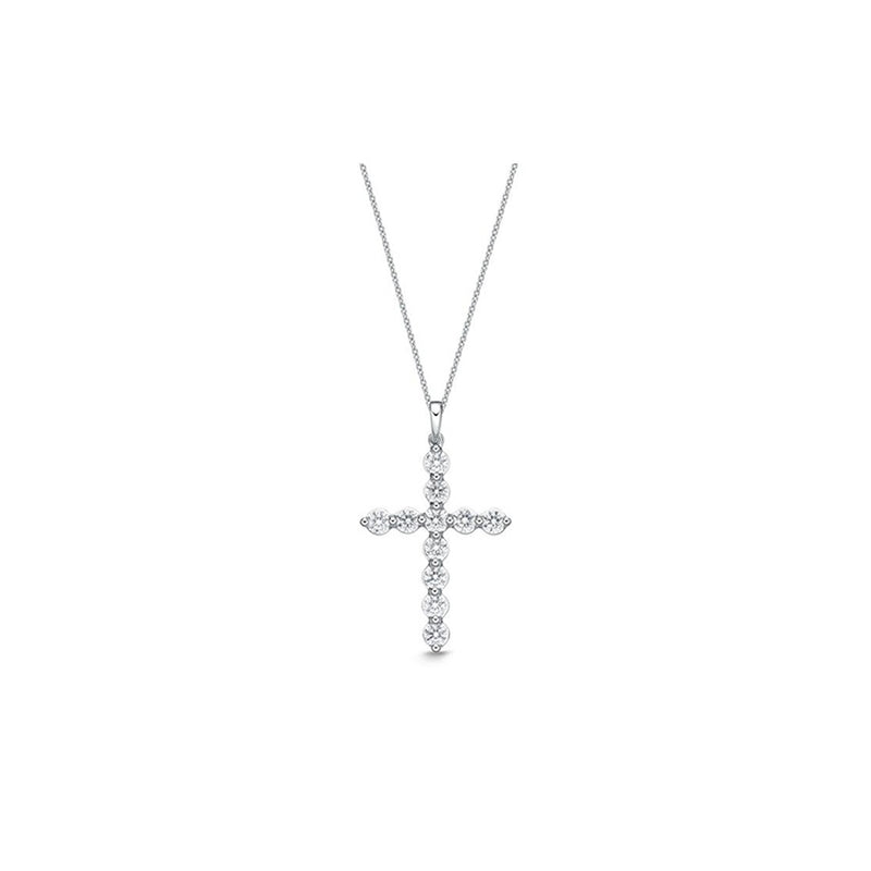 Memoire Single Prong Cross Pendant CCCS11918008W72000