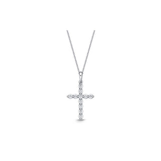 Memoire Single Prong Cross Pendant CCCS11718008R72000