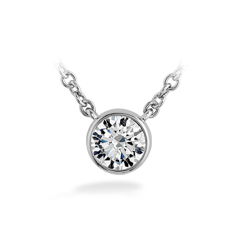 Memoire Cascade Solitaire Bezel Pendant FNZY16518008W72000