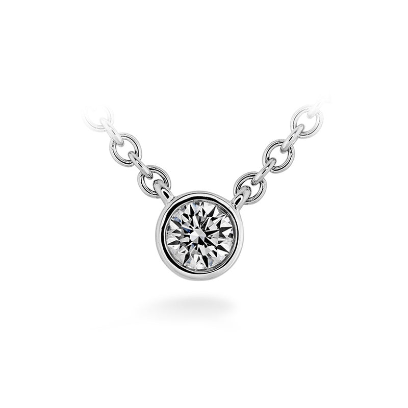 Memoire Cascade Solitaire Bezel Pendant FNZY16318008W72000