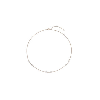 Memoire Cascade 6-Stone Pear Shape Diamond Necklace FNZY20418008W72000