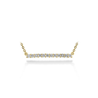 Memoire Diamond Bar Necklace CNUB22918008A72000