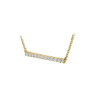 Memoire Diamond Bar Necklace CNUB22918008A72000