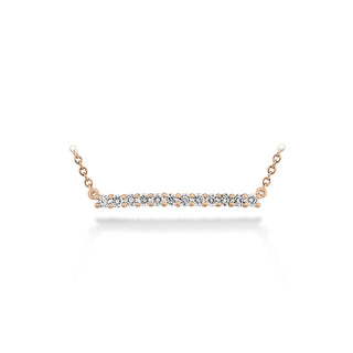 Memoire Diamond Bar Necklace CNUB22918008B72000