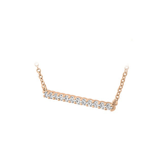 Memoire Diamond Bar Necklace CNUB22918008B72000
