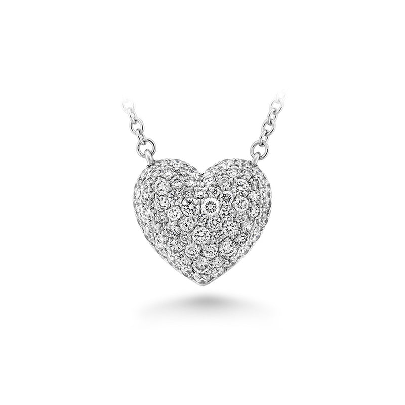 Memoire Pave Heart Necklace CNCS10318008W72000
