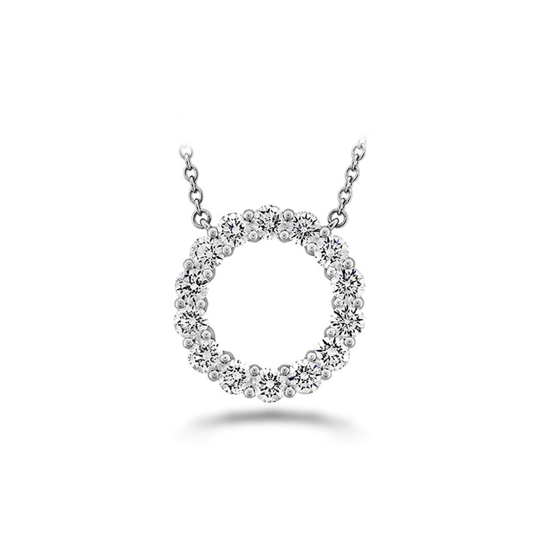 Memoire Diamond Circle Necklace CNUB24918008W72000