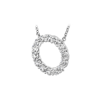 Memoire Diamond Circle Necklace CNUB24918008W72000