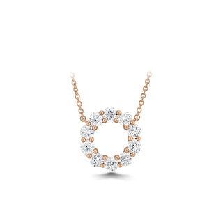 Memoire Diamond Circle Necklace CNUB25018008R72000
