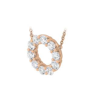 Memoire Diamond Circle Necklace CNUB25018008R72000