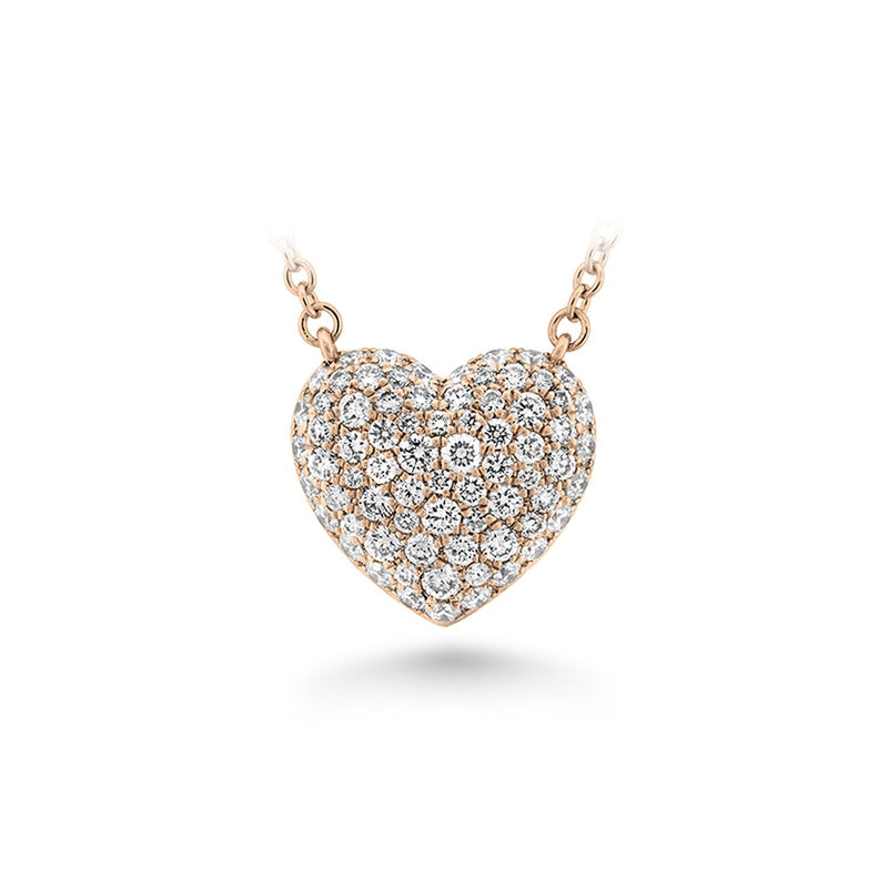 Memoire Pave Heart Necklace CNCS10318008R72000