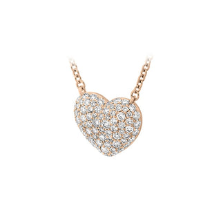 Memoire Pave Heart Necklace CNCS10318008R72000