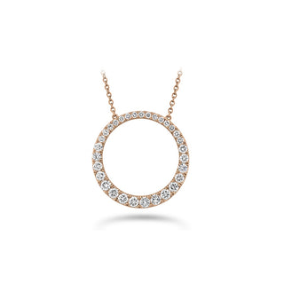 Memoire Graduated Diamond Circle Necklace FNDC10118008R72000