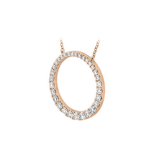 Memoire Graduated Diamond Circle Necklace FNDC10118008R72000
