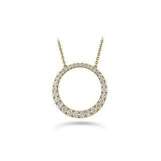 Memoire Graduated Diamond Circle Necklace FNDC10118008Y72000