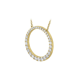 Memoire Graduated Diamond Circle Necklace FNDC10118008Y72000
