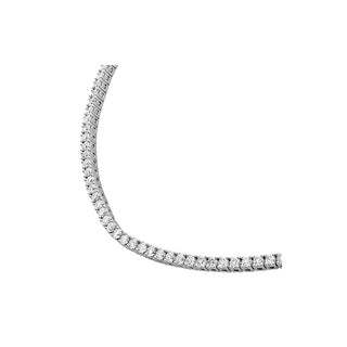 Memoire Straight 4-Prong Line Necklace CNDD19416508W72000
