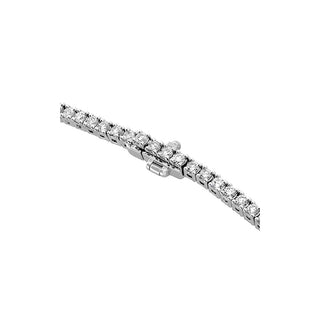 Memoire Straight 4-Prong Line Necklace CNDD19416508W72000