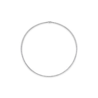 Memoire Straight 4-Prong Line Necklace CNDD19516508W72000