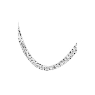 Memoire Straight 4-Prong Line Necklace CNDD19516508W72000
