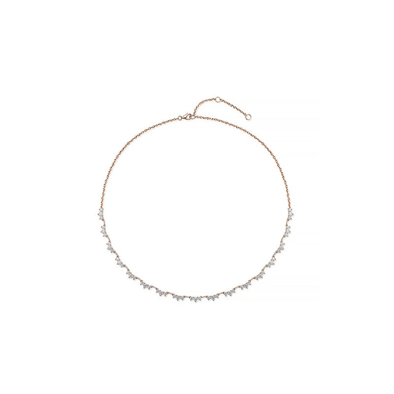 Memoire Trinity Half Line Necklace CNDD23318008R72000