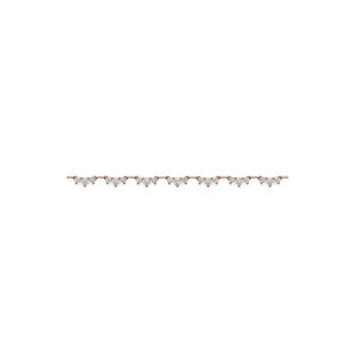 Memoire Trinity Half Line Necklace CNDD23318008R72000