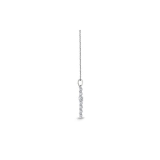 Memoire Single Prong Diamond Cross Pendant CCCS11818008W72000