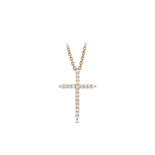 Memoire Shared Prong Diamond Cross Pendant CCCS11518008R72000